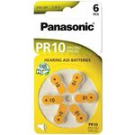 Panasonic PR10 baterije, PR230L/PR536, Zinc Air, 100mAh, 1.4V, 6 komada, oznaka modela PR-230(10)/6LB