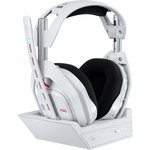 Logitech A50 gaming slušalice, bežične/bluetooth, bijela/crna, 118dB/mW, mikrofon