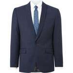 Kenneth Cole Henson Shawl Pindot Slim Fit Suit Jacket plava