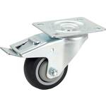dörner + helmer 716486 Comfort TPE okretni kotač Ø 80 mm, kuglični ležaj, ploča 105x85 mm