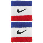 Znojnik za ruku Nike Swoosh Wristbands - habanero red/black