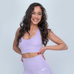 GymBeam Sportski grudnjak Fave Lila XS
