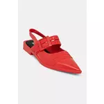 Balerinke Melissa LYLIKE boja: crvena, s otvorenom petom, M 35973