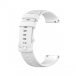 NEOGO SmartWatch Glam / Glam 2 Silicone Land remen, White (SGA008C0201)
