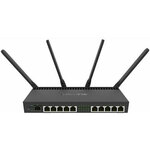 Mikrotik 4011iGS+5HacQ2HnD router, Wi-Fi 5 (802.11ac), 1000Mbps/300Mbps