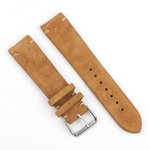 BStrap Suede Leather remen za Samsung Galaxy Watch Active 2 40/44mm, brown (SSG020C02)