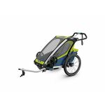 Thule Chariot Sport žuto/plava dječja kolica za jedno dijete
