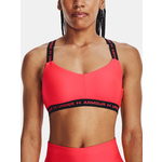 Under Armour Bra Crossback Low-RED - Women roze