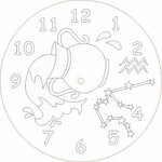 Radost v písku Slike pjeskarenjem Sat Vodenjak