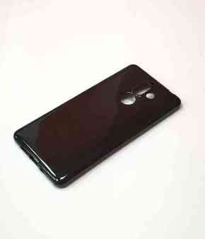 Nokia 7 plus crna ultra slim maska