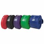 Capital Sports Uros Powerbands set od 5 dijelova fitnes guma, šarena