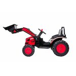 Bager na akumulator Excavator - crveni