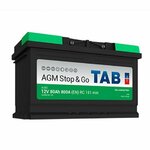TAB AGM Stop & Go akumulator AG80 12V 80Ah EN800A