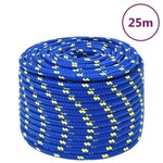 vidaXL Brodski konop plavi 12 mm 25 m od polipropilena