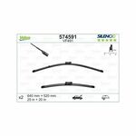 Valeo metlica brisača Silencio flat blade set 640/520 mm