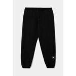 Donji dio trenirke adidas by Stella McCartney boja: crna, s tiskom, IW6320