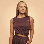 GymBeam Ženska cropped majica Breeze Mulberry - BeastPink L