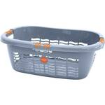 Siena HOME košara za rublje ",Aversa", 55 cm tamno siva