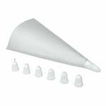 Set od 3 vrećice za ukrašavanje sa 7 nastavaka Metaltex Cake Decor