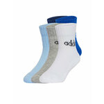 adidas Set od 5 pari dječjih viskokih čarapa Kids Lin Ank 5P JF8542 Šarena
