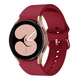 Silikonski remen za sat Samsung Galaxy Watch 4 i 5 - Bordo crvena