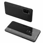 MG Clear View preklopna maska za Samsung Galaxy A72, crno