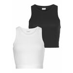 LASCANA Top crna / bijela 8326437