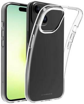 Vivanco SSCVVIPH15PLT stražnji poklopac za mobilni telefon Apple iPhone 15 Plus prozirna