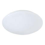 Bijela LED stropna svjetiljka Trio Putz II, promjer 27 cm