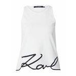 Karl Lagerfeld Top crna / bijela 25111492