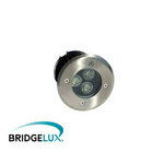 X-LIGHT podna ugradbena LED lampa, 3x1W, hladna bijela 6000K, IP-65