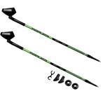 Spokey MEADOW II Hole Nordic Walking 2-dielne, anti-shock system, clear-green Other