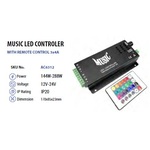 Muzički kontroler za RGB traku 12A 12-24VDC