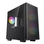 DeepCool CH360 Black kućište, crno, midi/mini, 240 W/550 W/600 W/700 W/750 W/850 W/bez napajanja, ATX, mATX, EATX