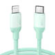 USB-C na Lightning kabel za punjenje UGREEN, PD 3A, 1m (zeleni)