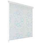 vidaXL Rolo zastor za tuš 80 x 240 cm s uzorkom mjehurića