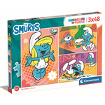 Štrumfovi puzzle 3x48kom - Clementoni