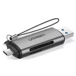 Čitač memorijskih kartica Ugreen 50706, SD/MicroSD, USB 3.0