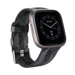 Fitbit Versa 2 pametni sat, crni/sivi/zeleni