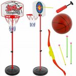 2v1 košarka i streličarstvo postavljene do 146 cm