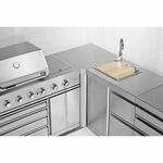 MyOutdoorKitchen Inox kutni ormarić-modul 4417