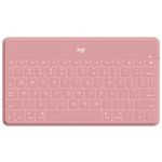 Logitech Keys-to-go Ultra-light, Ultra-PortableÊBluetoothÊKeyboard for iPhone, iPad, Apple TV and Mac - Blush - US