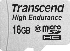 Transcend High Endurance microsdhc kartica 16 GB Class 10 uklj. sd-adapter