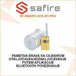 SAFIRE SMARTPHONE UPRAVLJIVA BRAVA SA CILINDROM SF-SMARTLOCK-BT-PRO