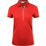 Kjus Womens Sia Polo S/S Cosmic Red 40