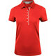Kjus Womens Sia Polo S/S Cosmic Red 40