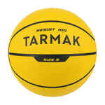 Košarkaška lopta r100 vel. 5 za djecu do 10 godina žuta