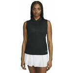 Nike Dri-Fit Victory Womens Sleeveless Golf Polo Black/White M