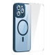 Baseus Frame MagSafe Case + Glass Apple iPhone 14 Pro Max (blue)