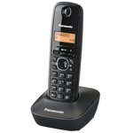 Panasonic KX-TG1611FXH bežični telefon, DECT, crni/narančasti